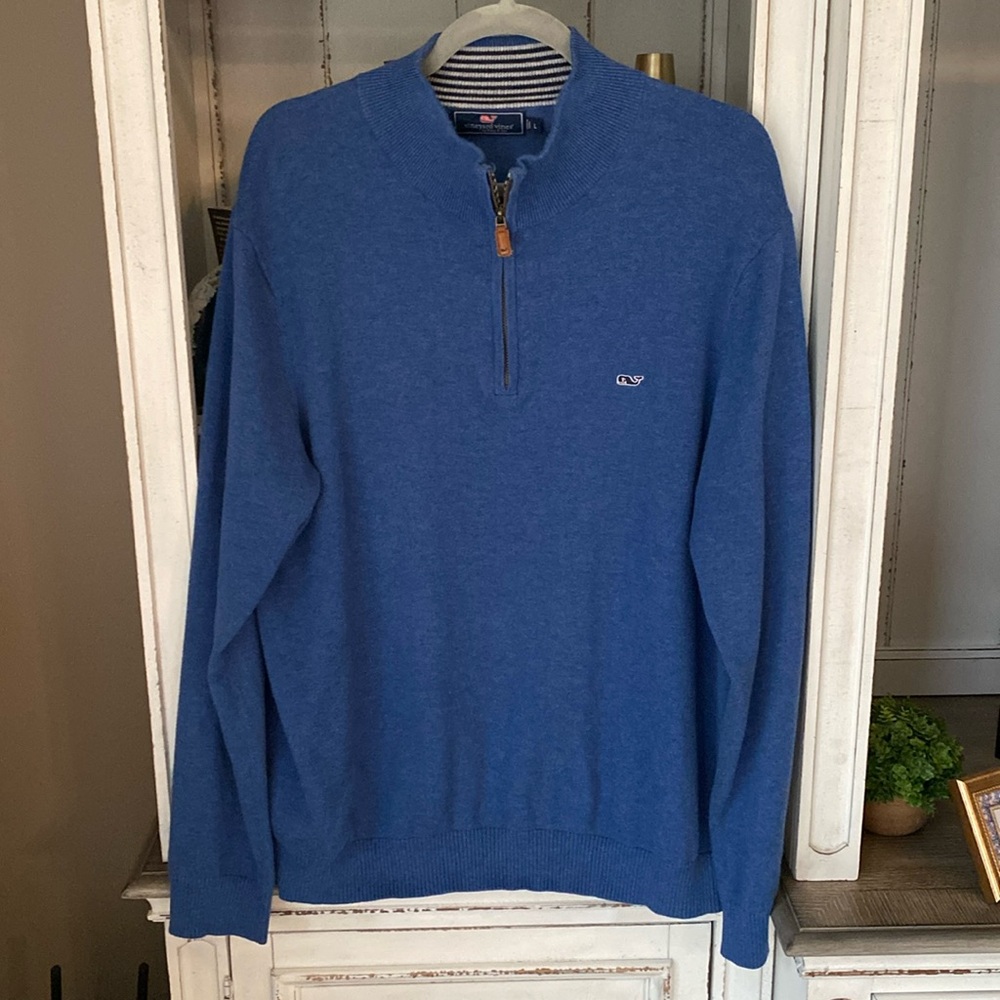 Vineyard Vines 1/4 Zip Sweater - Picture 1 of 9